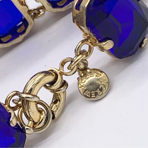 J. Crew Blue Jeweled Bracelet - Picture 4 of 4